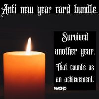 Gothic Anti-New Year 10card bundle