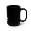 Happy Mother's Day Flower Black Mug By MIHONO