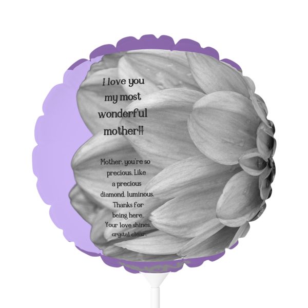 Mother’s Day Balloon By MIHONO — I love you my most wonderful mother