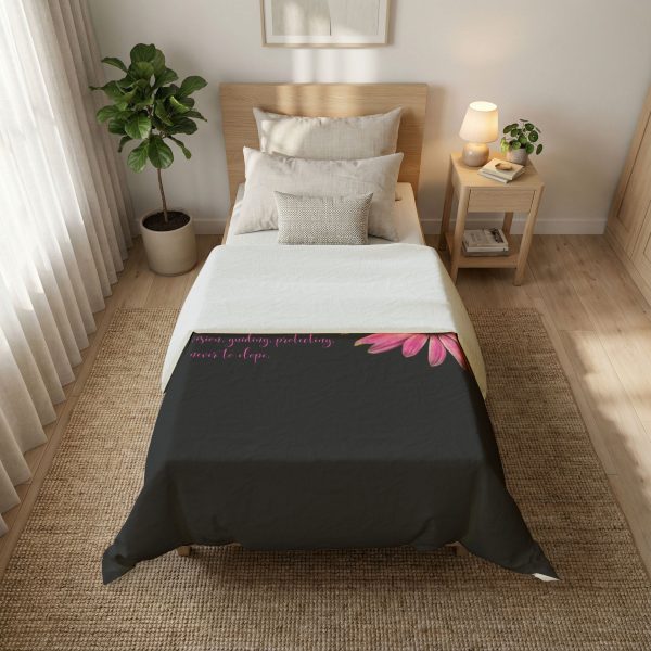 11609675172535399988_2048.jpeg Mother’s Day Floral Duvet Cover – Soft Pink Daisy Bedding with Poetic Touch By MIHONO