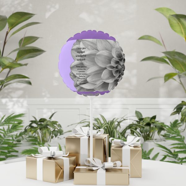 Mother’s Day Balloon By MIHONO — I love you my most wonderful mother