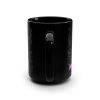 Mother's Day Mug — Neon Pink Happy Mother's Day!! on Dark Rose Background - MIHONO