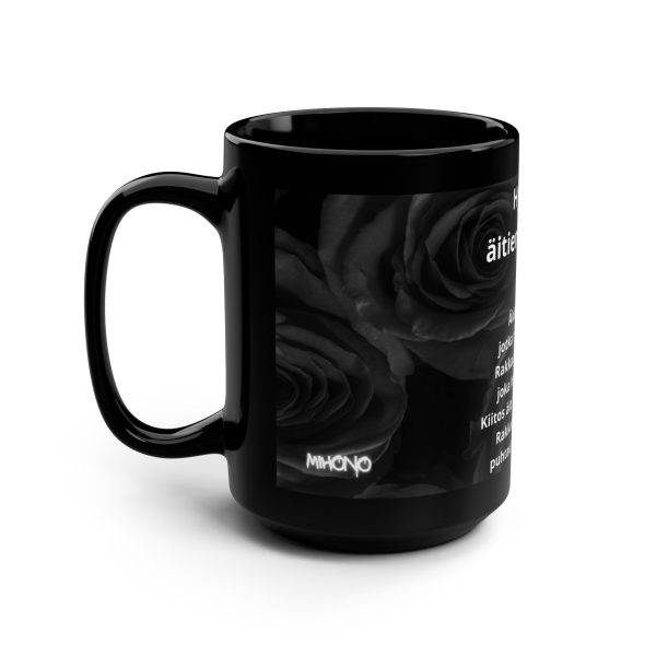 Mother's Day Mug — Finnish Hyvää äitienpäivää Poem By MIHONO
