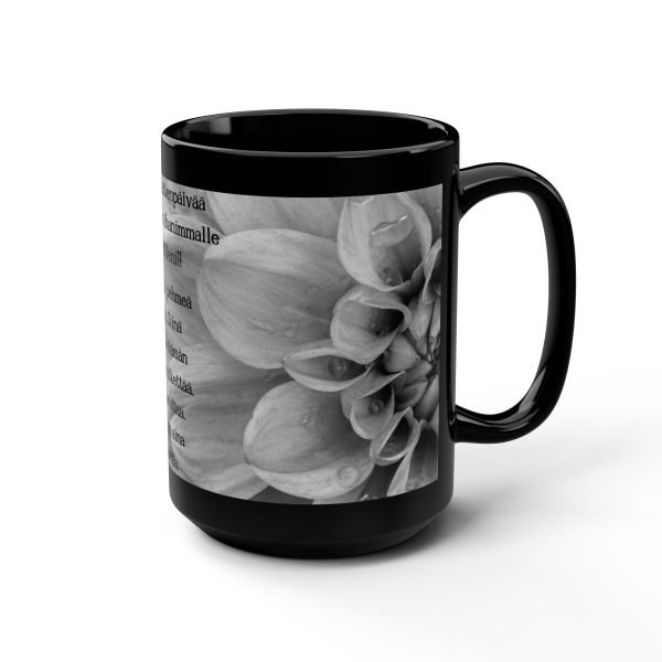5635700154723050081_2048.jpeg Black Floral Finnish Mother's Day Mug — MIHONO