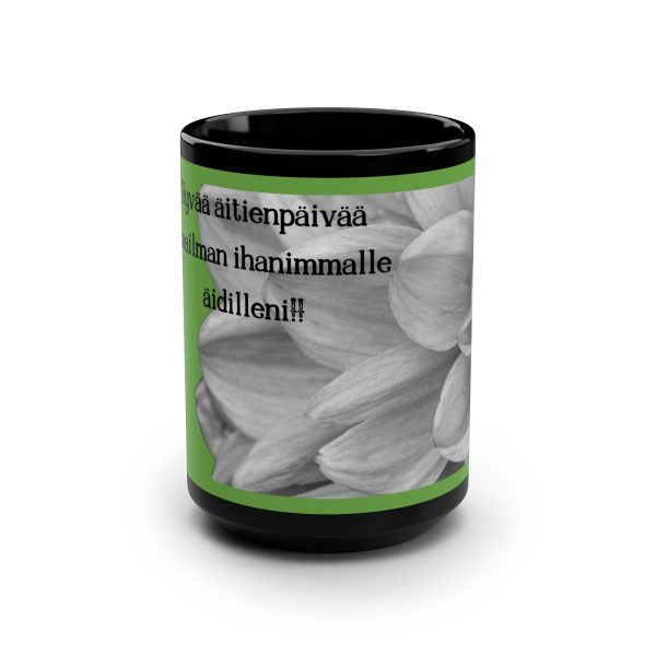 Finnish Daisy Photo with Greeting Mothers Day Mug - MIHONO