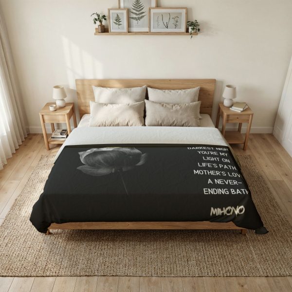 8933711913674779055_2048.jpeg Goth Style Mother's Day Duvet Cover With Poem By MIHONO
