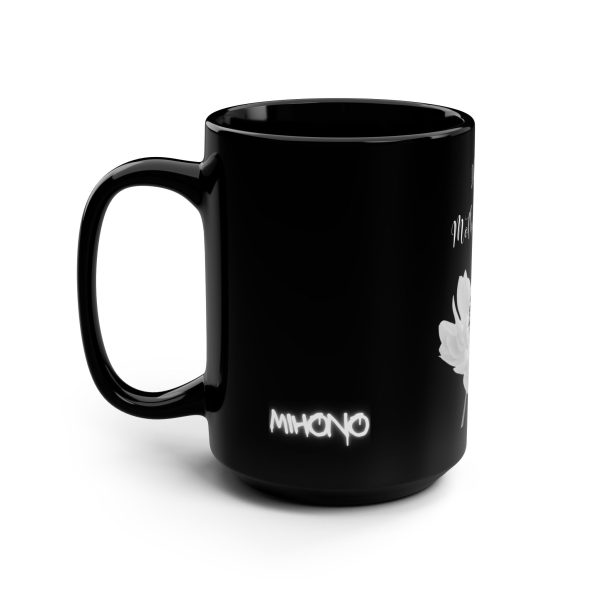 Happy Mother's Day Flower Black Mug By MIHONO
