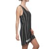 Black Stripe Dress  By MIHONO