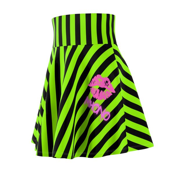17082256824794310860_2048-2.jpeg Black And Green Striped Skirt By MIHONO