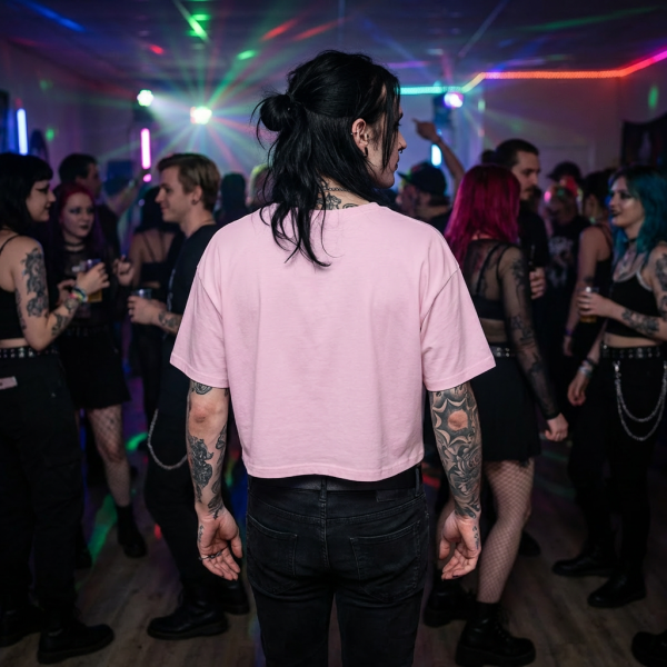Playful Skeleton Cropped Tee – MIHONO Streetwear Vibe