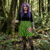 20260427203808-1f142790-016c-6dea-9fdb-9aa5c2c805c6-1.png Black And Green Striped Skirt By MIHONO