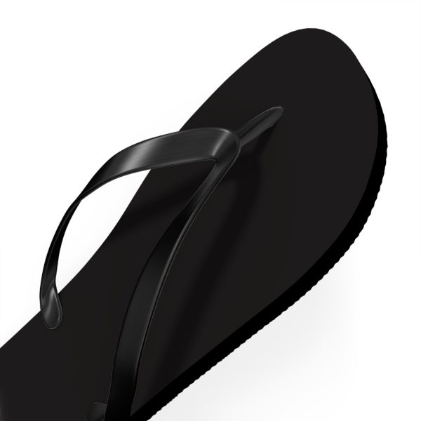 Flip Flops With Black & White Stripes By MIHONO