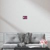 Happy Mother's Day Pink Striped Wall Art with Poem By MIHONO
