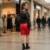 Emo Bat Skirt - Dark Alternative Style By MIHONO