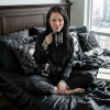Emo Satin Skull Pajama Set By MIHONO