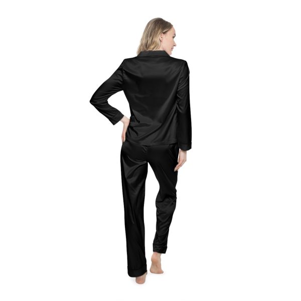 Emo Satin Skull Pajama Set By MIHONO