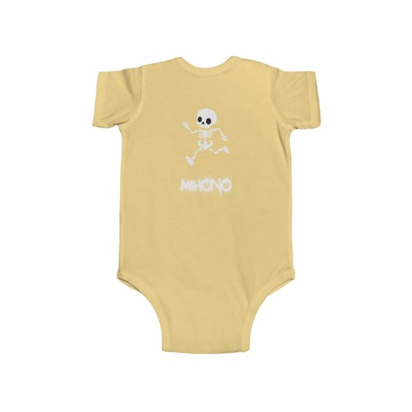 Emo Baby Bodysuit With Skeleton By MIHONO