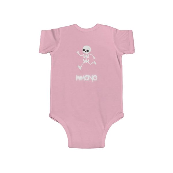Emo Baby Bodysuit With Skeleton By MIHONO