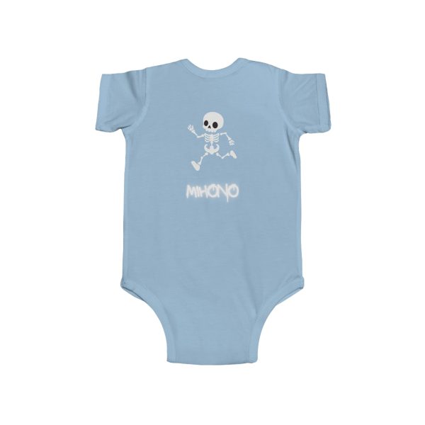 Emo Baby Bodysuit With Skeleton By MIHONO