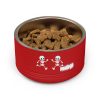 Metal Head Skull Pet Bowl — 18oz Stainless Steel By MIHONO