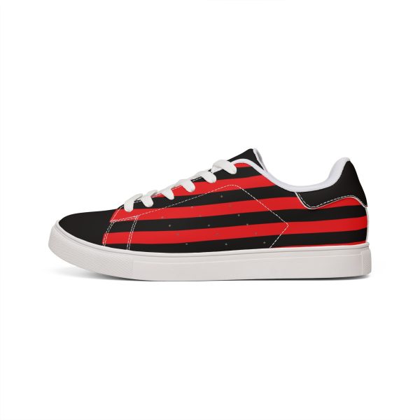 Metal Head Low-Top Leather Sneakers With Stripes By MIHONO