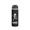 Emo Skeleton Stainless Steel Water Bottle By MIHONO