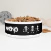Goth Skeleton Pet Bowl By MIHONO