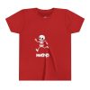 Emo Youth Skeleton Graphic Tee By MIHONO