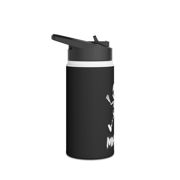 Emo Skeleton Stainless Steel Water Bottle By MIHONO