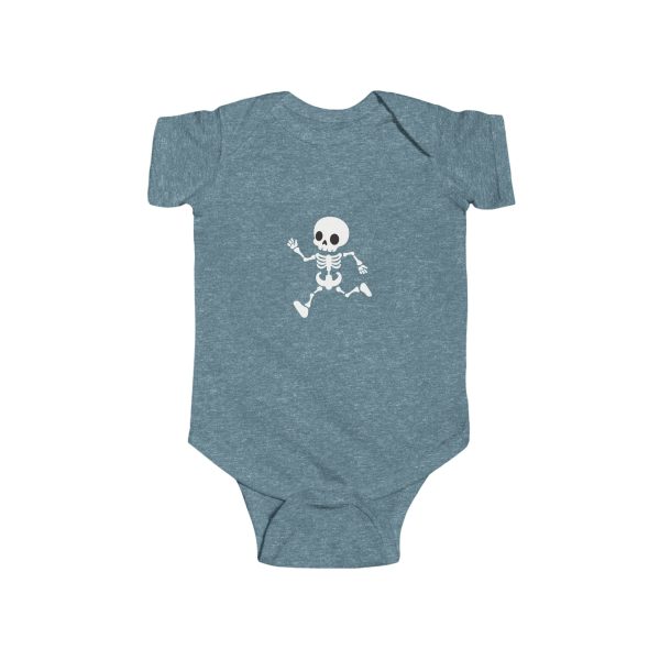 Emo Baby Bodysuit With Skeleton By MIHONO