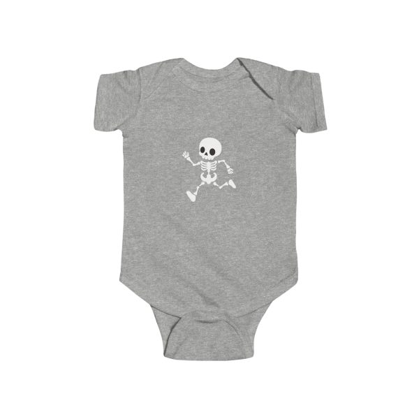 Emo Baby Bodysuit With Skeleton By MIHONO