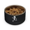 Metal Head Skull Pet Bowl — 18oz Stainless Steel By MIHONO