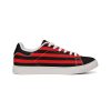 Metal Head Low-Top Leather Sneakers With Stripes By MIHONO