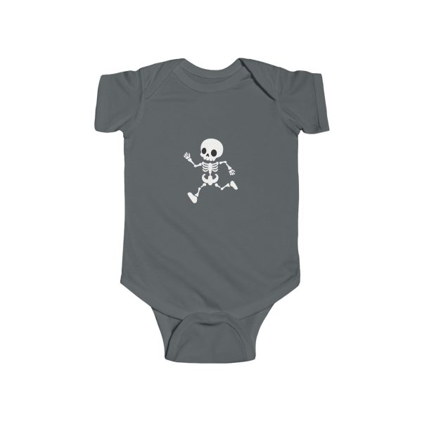 Emo Baby Bodysuit With Skeleton By MIHONO