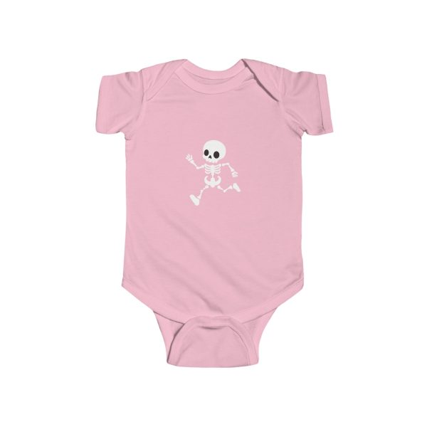 Emo Baby Bodysuit With Skeleton By MIHONO