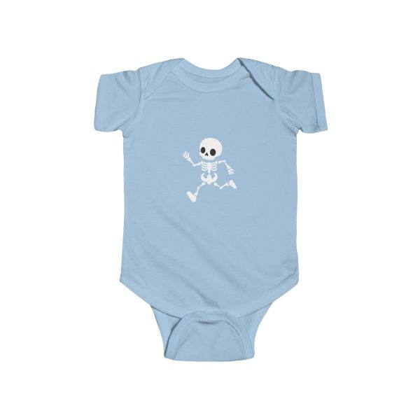 Emo Baby Bodysuit With Skeleton By MIHONO