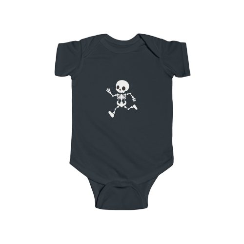 Emo Baby Bodysuit With Skeleton By MIHONO