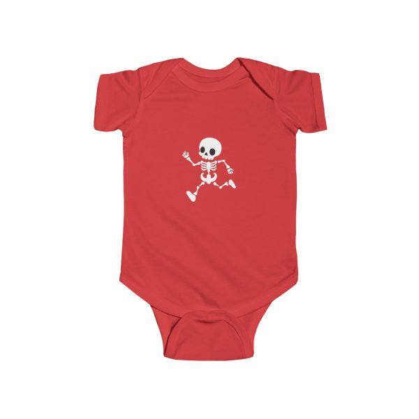 Emo Baby Bodysuit With Skeleton By MIHONO