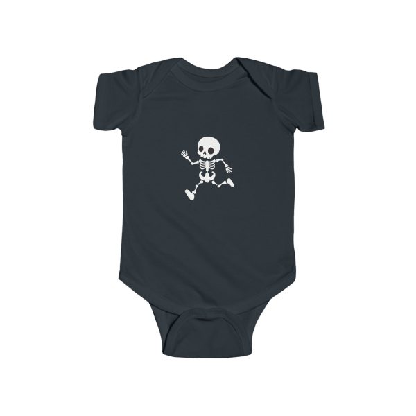 Emo Baby Bodysuit With Skeleton By MIHONO