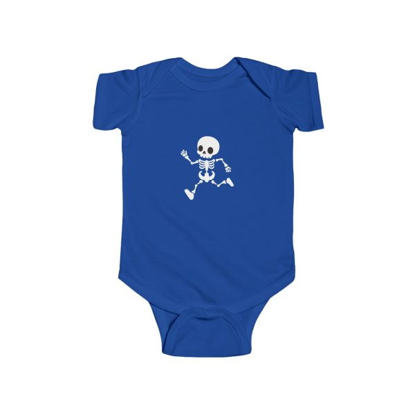 Emo Baby Bodysuit With Skeleton By MIHONO