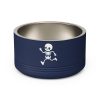 Metal Head Skull Pet Bowl — 18oz Stainless Steel By MIHONO