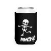 Goth Skeleton Dance Can Cooler Sleeve By MIH0NO