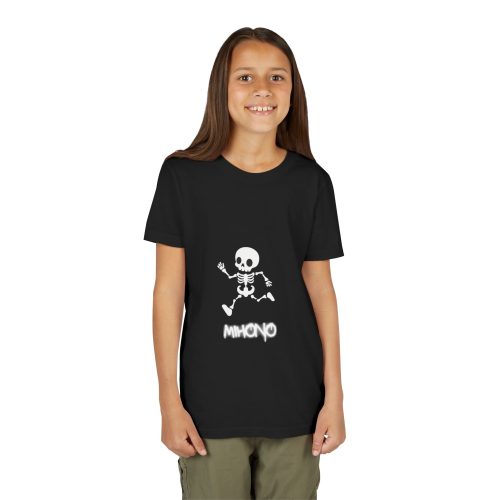 Emo Youth Skeleton Graphic Tee By MIHONO