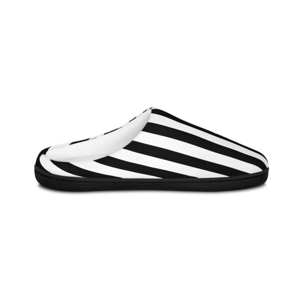Metal Heads Skeleton Striped Indoor Slippers By MIHONO