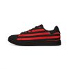 Metal Head Low-Top Leather Sneakers With Stripes By MIHONO
