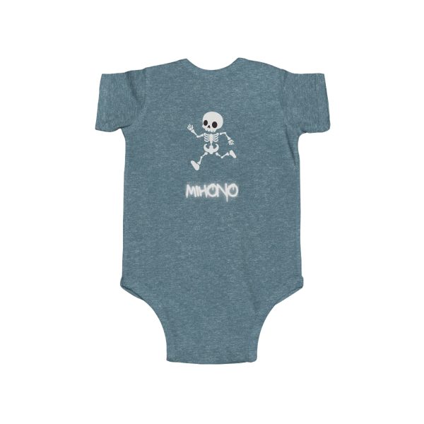 Emo Baby Bodysuit With Skeleton By MIHONO