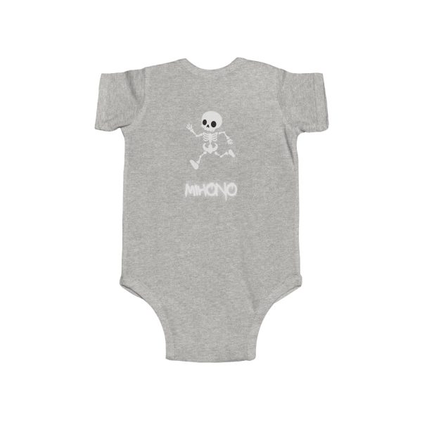 Emo Baby Bodysuit With Skeleton By MIHONO