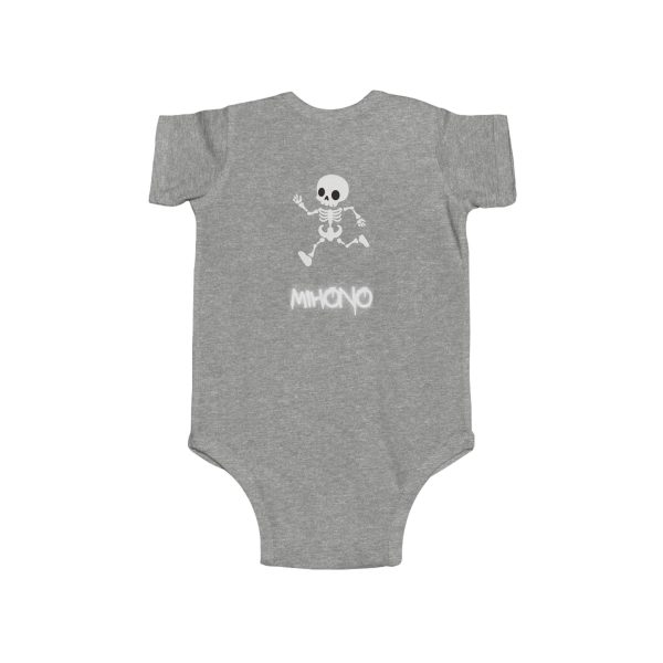 Emo Baby Bodysuit With Skeleton By MIHONO