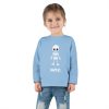 Emo Toddler Long Sleeve Tee With Cute Skeleton Graphic By MIHONO