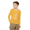Metal Head Youth Long Sleeve Tee With Dancing Skeleton By MIHONO